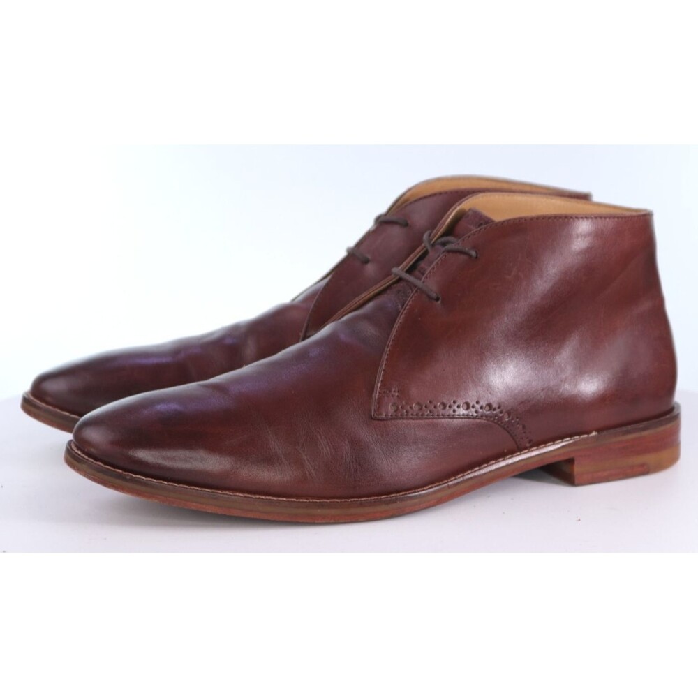 Cole Haan Grand OS Cambridge Men's Chukka Boots Size 11.5 M Leather Brown C12941